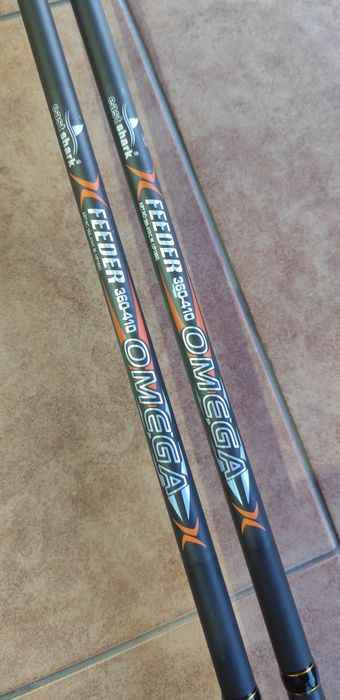 2 Lansete Feeder Reglabile,3,60m-4,10m,2 Mulinete 6000,Senzori,Suporti