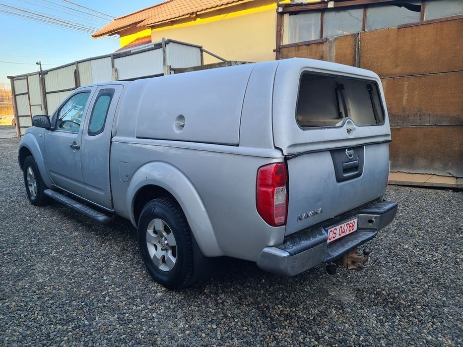 Hardtop Nissan Navara D40 2006 - 2010 SUV 2 Usi ARGINTIU (834) DIMENSIUNI 197X170