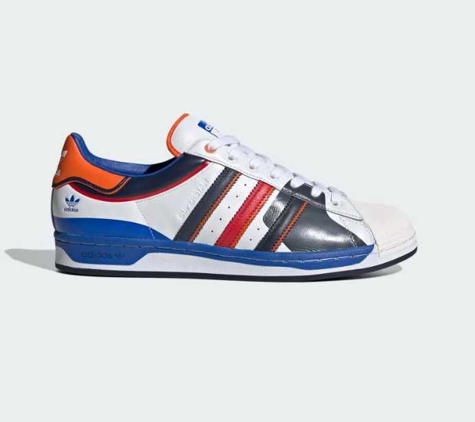 Оригинални кожени маратонки *ADIDAS SUPERSTAR* EU44 2/3