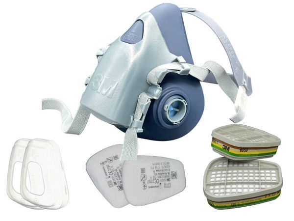 Респиратор Маска 3М 7502 Производства США ОРИГИНАЛ из Первых рук Оптом