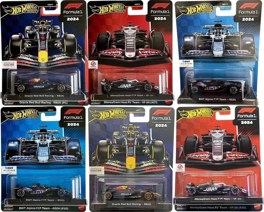 Formula 1 Hot Wheels Premium Mix 1