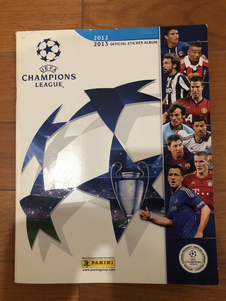 Album complet Panini Champions League 2012 2013