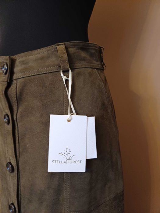 Fusta piele intoarsa Stella Forest