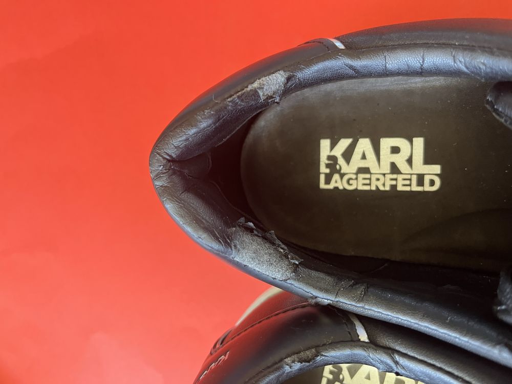 Karl Lagerfeld : Кожени кецове 43 номер / Оригинал