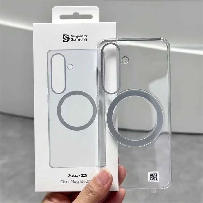 Samsung S25 Clear, Kintsuilt, Silicone Magnetic Case. Есть дост