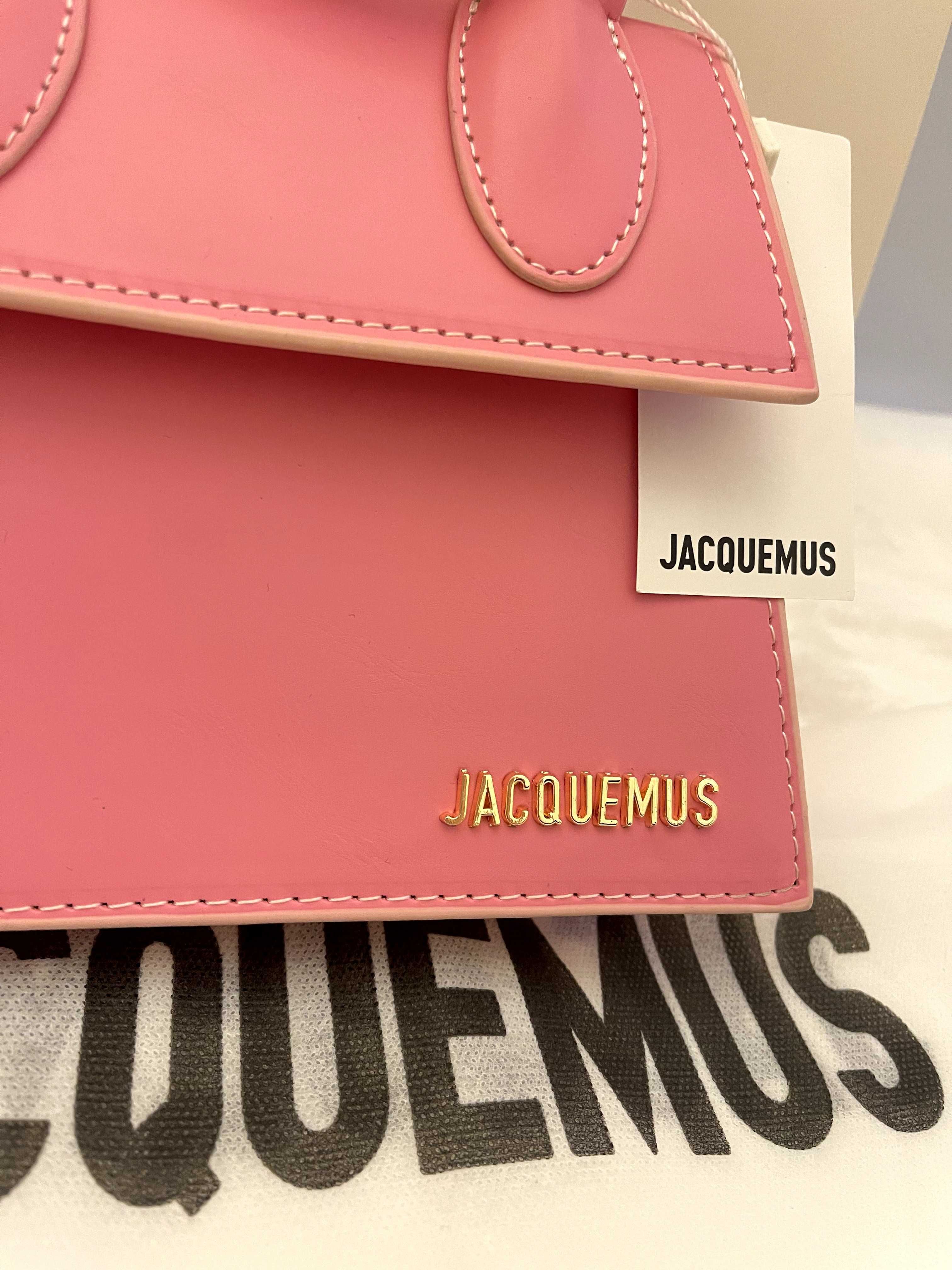 Geanta/Poșetă Jacquemus Le Chiquito Noeud Tote Bag 18cm x 13cm