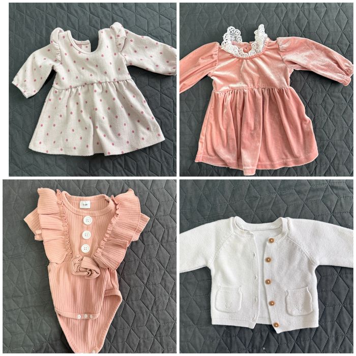 Бебешки дрехи от 0 до 3 месеца за момиче