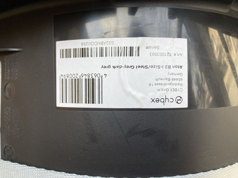 Cybex Aton B2 i-size Бебешко столче за кола