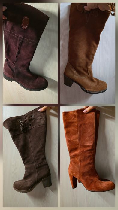 Кожени сандали,боти,кецове