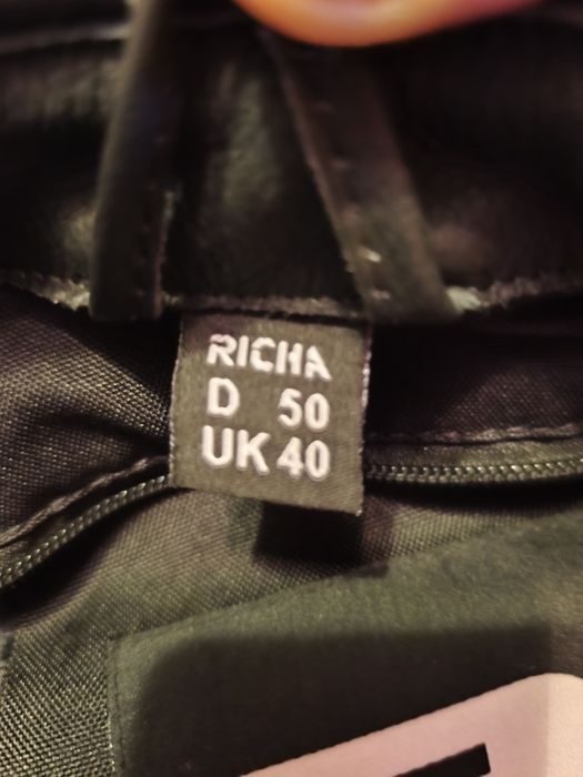 Кожено мото яке Richa размер М