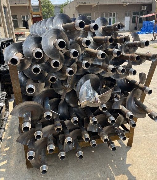 Țeavă foraj melcuita șnec burghiu