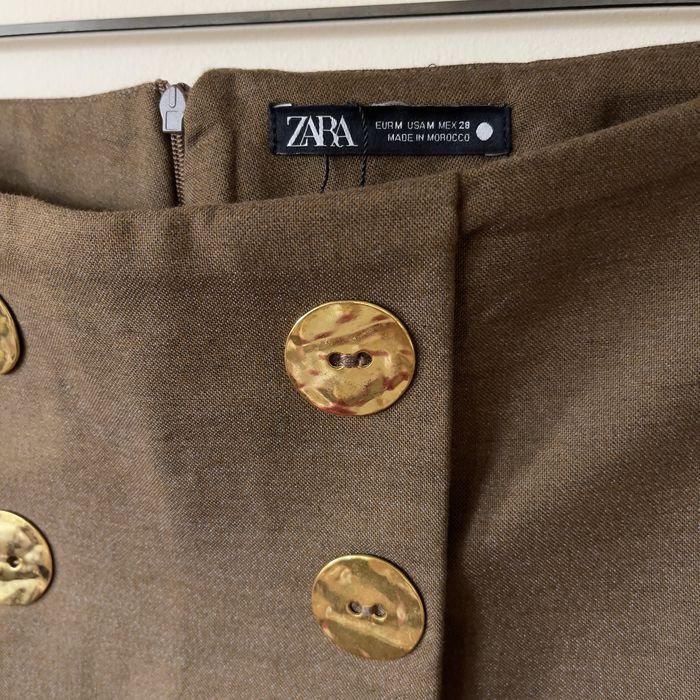 Дамска кафява пола