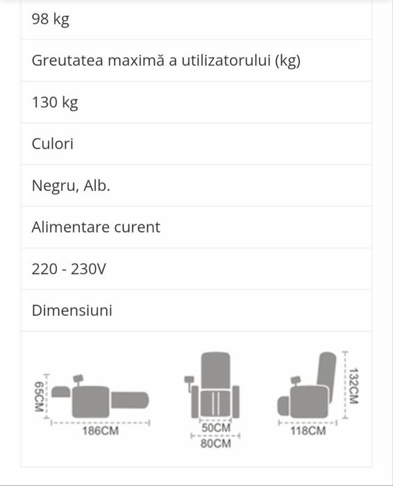 Vand scaun masaj cu bacnote/ fise