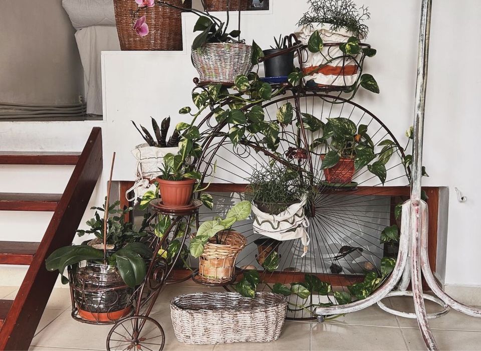 Цветарници от ковано желязо