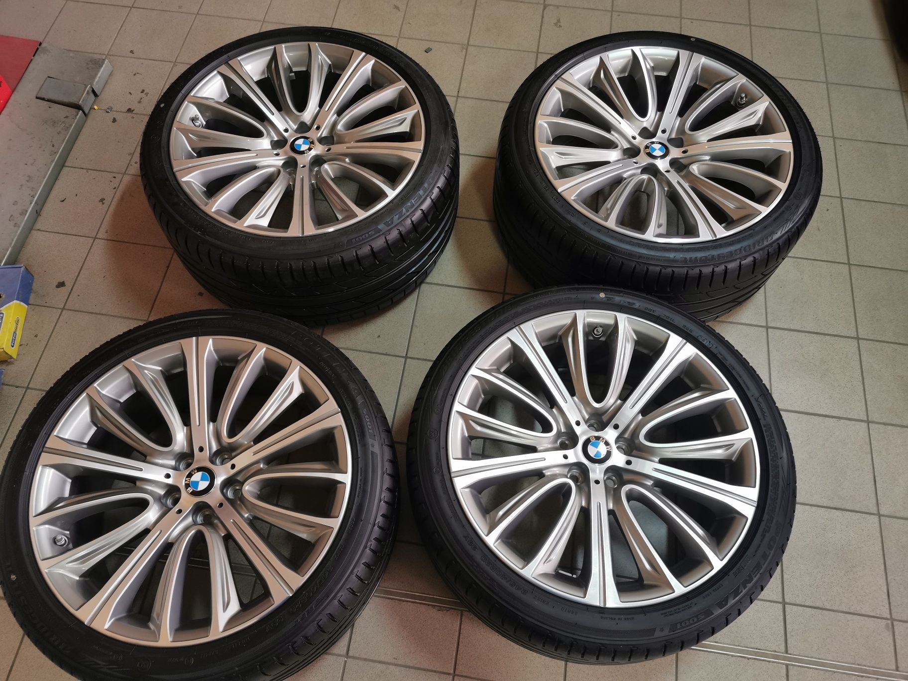 Vand roti de vara originale pentru bmw seria 7 styling 628