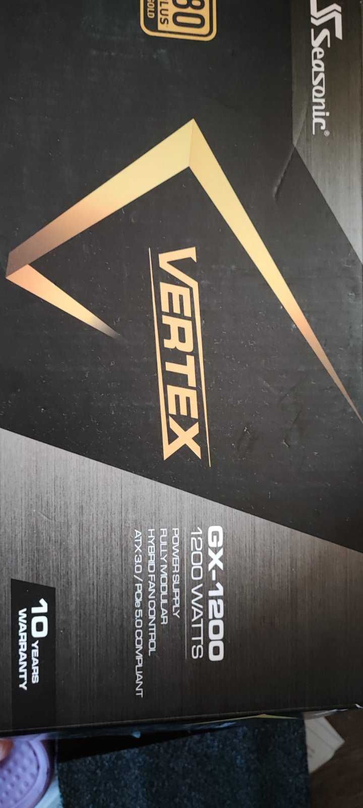 Захранване Seasonic Vertex GX-1200 1200W, 80+ Gold, Модулярно