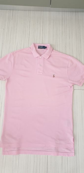 POLO Ralph Lauren Pique Pima Cotton  S / M НОВО ОРИГИНАЛ Мъжка Тениска