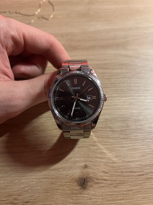 Ceas Casio barbati argintiu