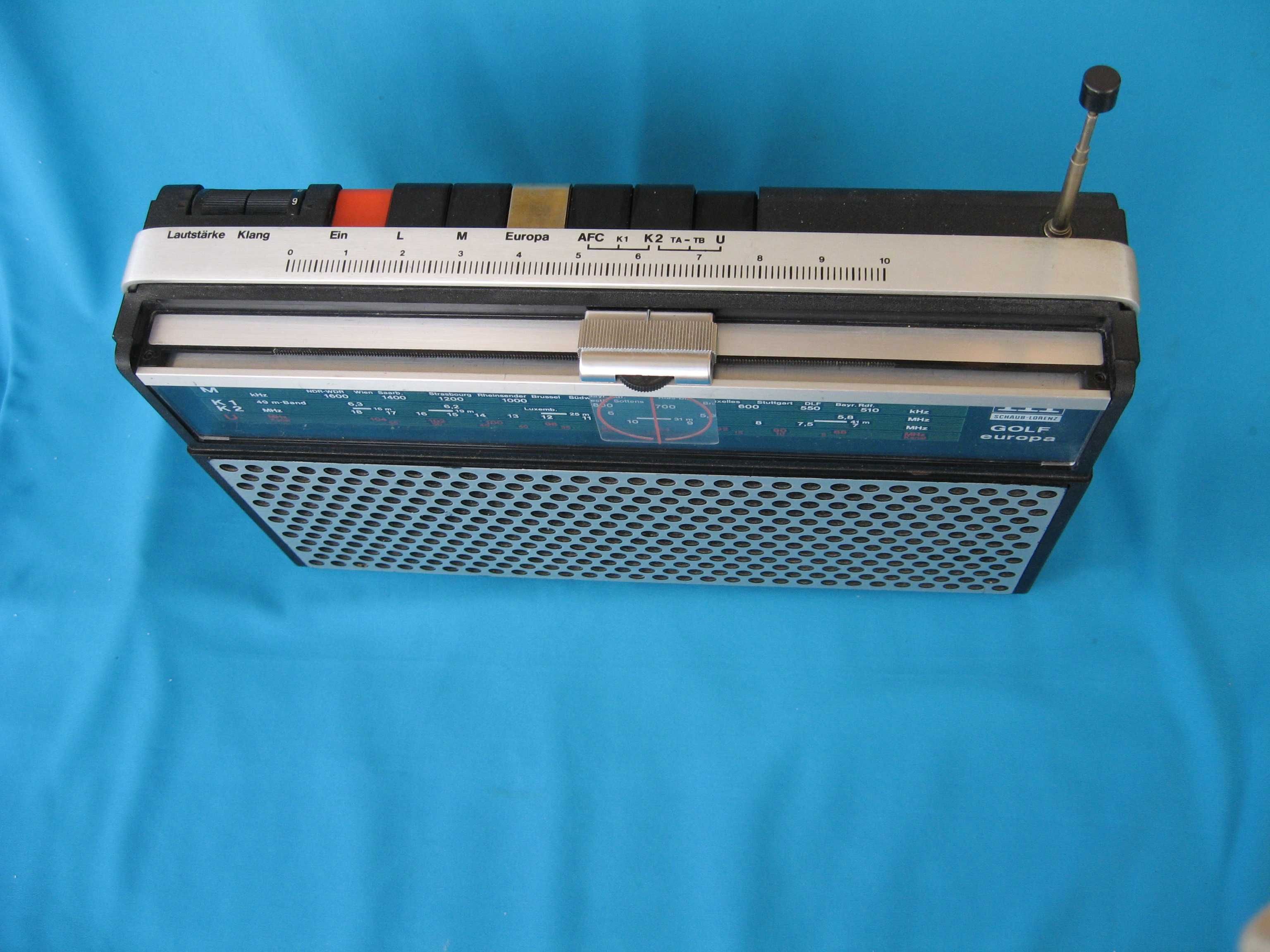 Aparat radio I.T.T  Shaub-Lorentz GOLF EUROPA vintage
