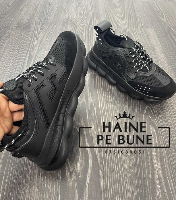 Adidasi VERSACE Chain Reaction Produs NOU