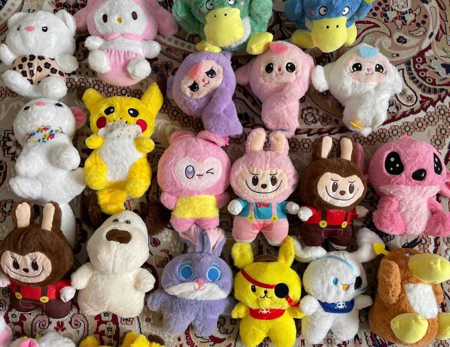 Мягкие игрушки для хватайки