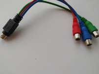Переходник S-Video (7pin)–3xRCA (AV/тюльпаны)