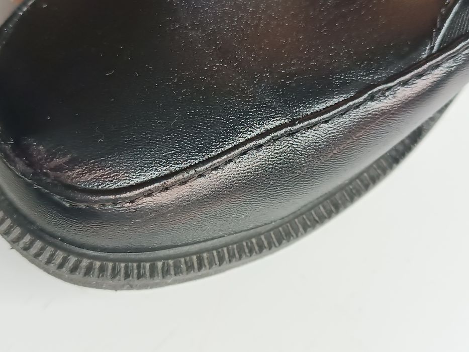 Ниски официални черни обувки - тип мокасини  SYKE tm1 - 33 номер