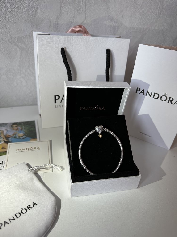 Скидки‼️  Pandora цепочка и браслетики 925 проба