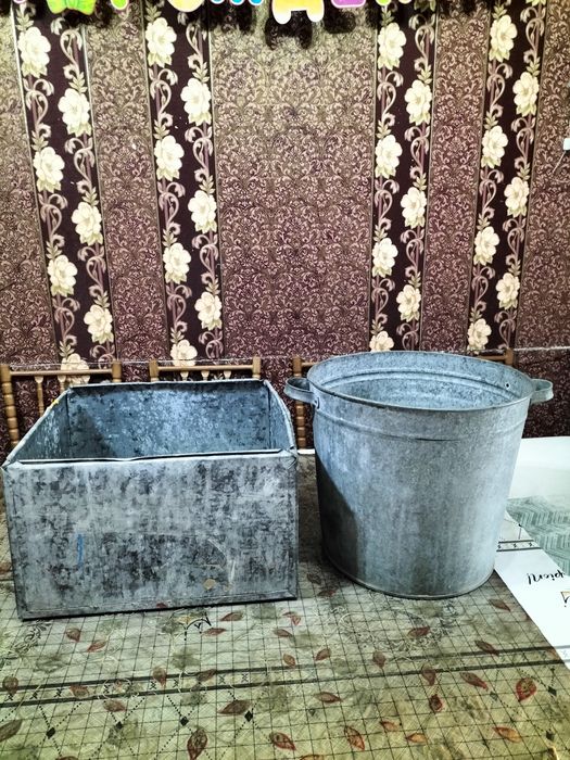 Продам  Бачок оцинкованный 20-30л. Бочка пластмассовая 30-40л