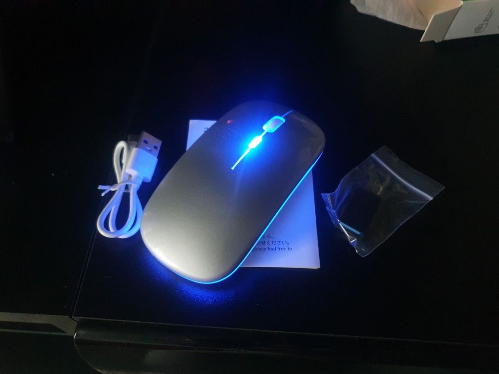 Mouse Pasonomi Wireless RGB gri