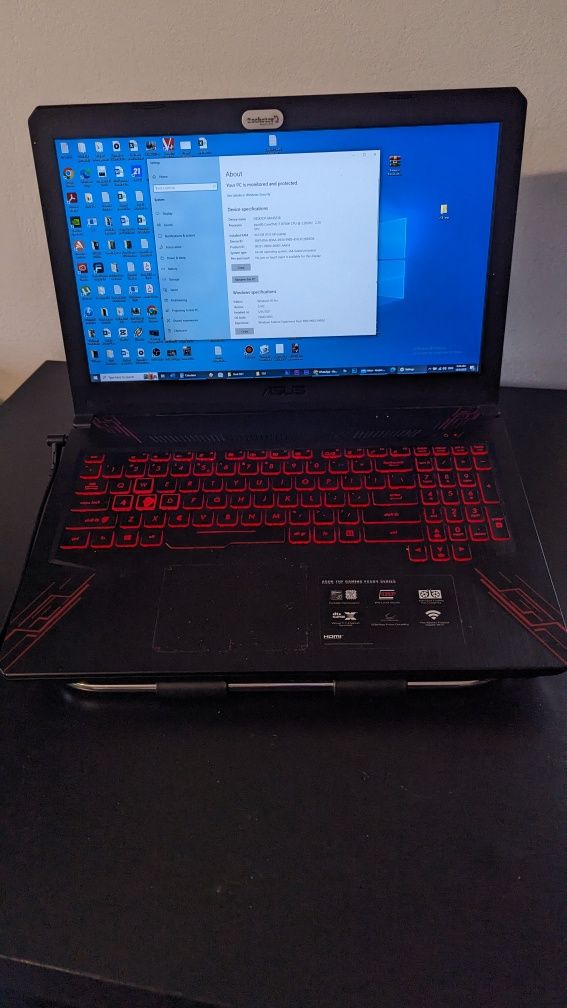 Asus TUF FX504GE i7 16GB 1TB+240GB SSD nVidia GeForce GTX1050Ti