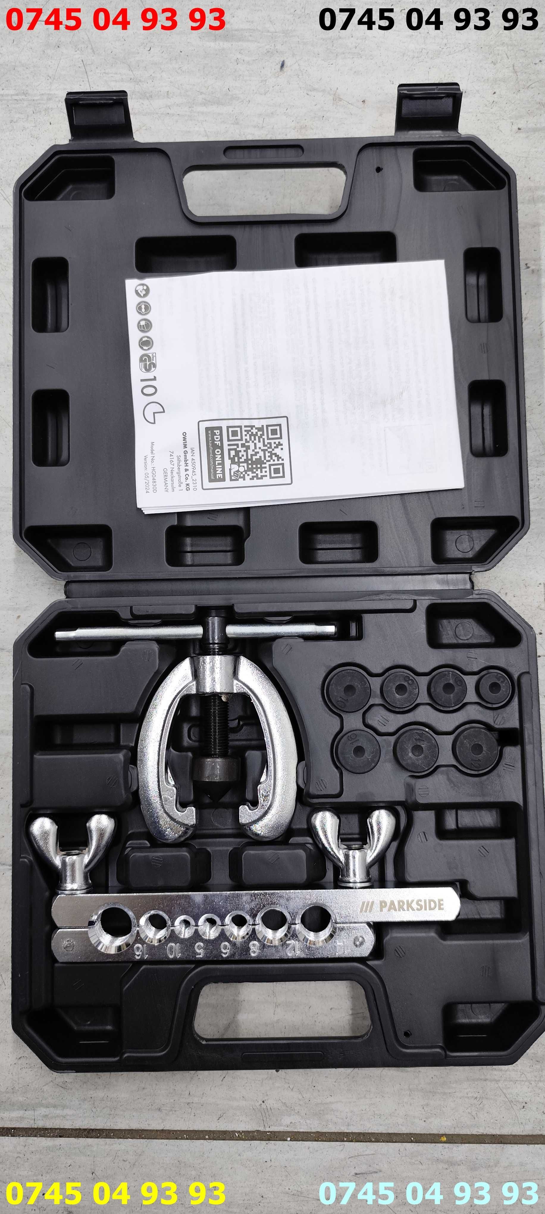 set trusa NOUA de bordurat tevi diam 5 6 8 10 12 14 16
