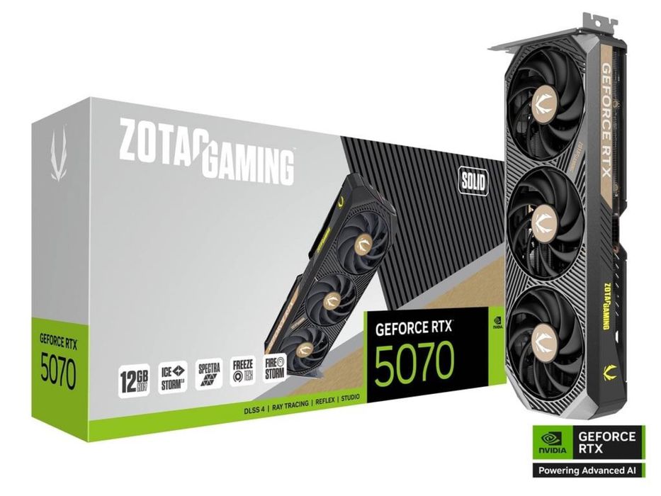 Zotac Gaming GeForce RTX 5070 Solid