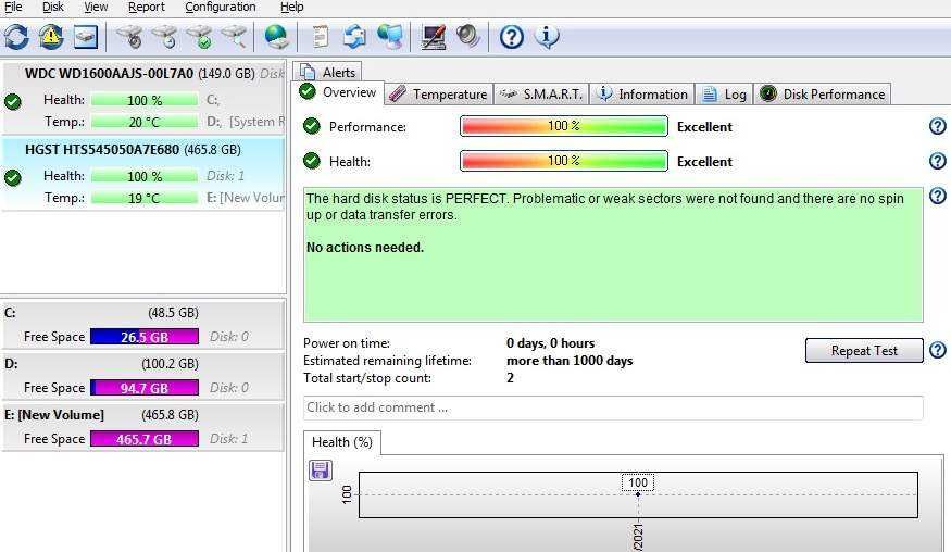 Hard Disk-HDD Sata 2,5" HDD-500 Gb HGST HTS545050A7E680