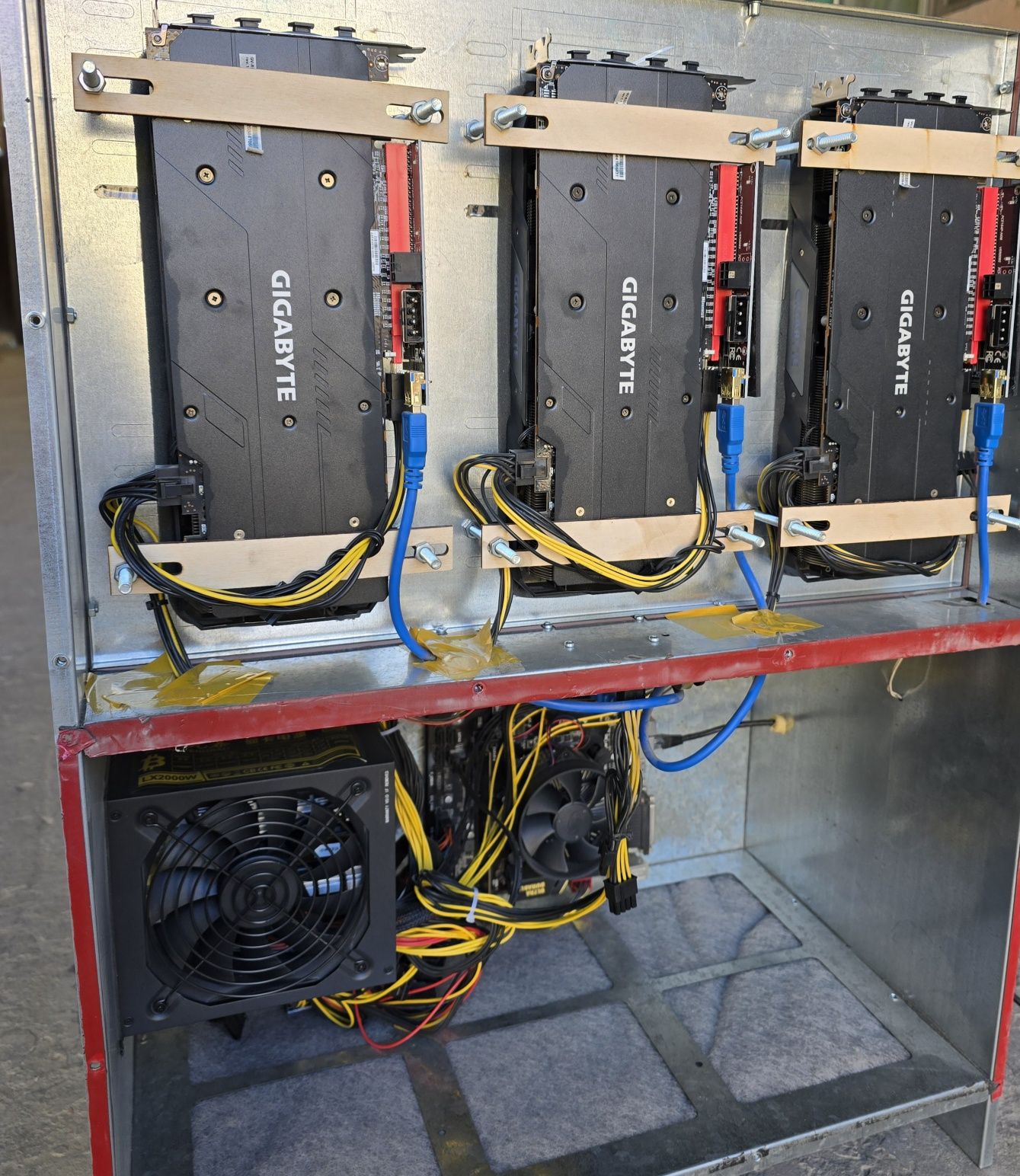 Риг на AMD RX 5700