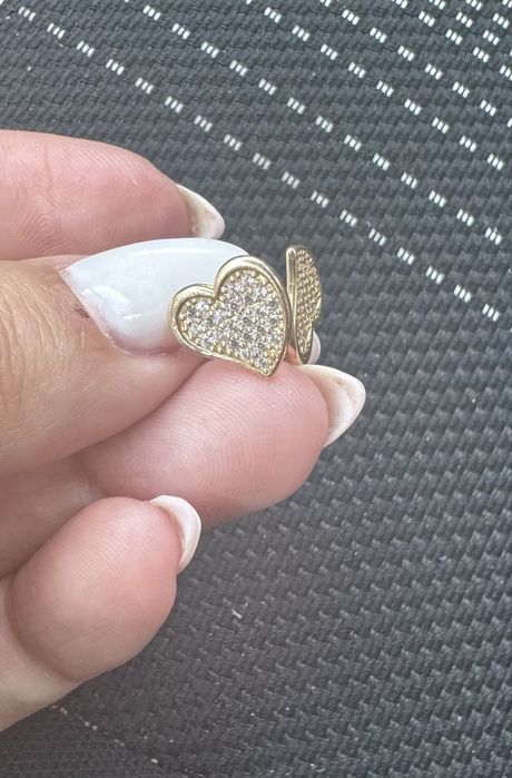 Cercei aur inimioara