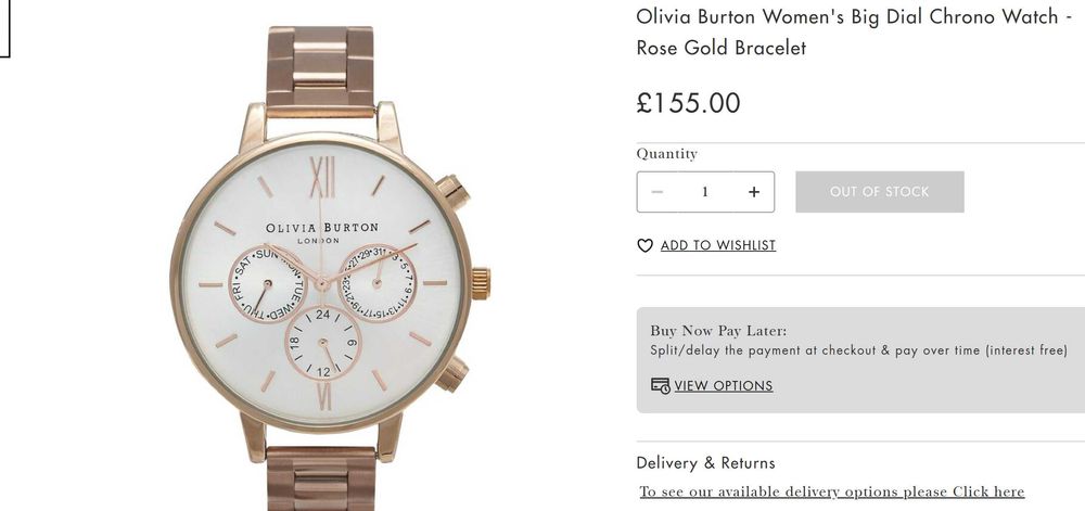 Дамски часовник Olivia Burton оригинален