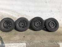 Железни джанти 5х100 със зимни гуми