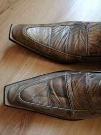 Pantofi Robert Wayne din piele crocodil mărimea 44