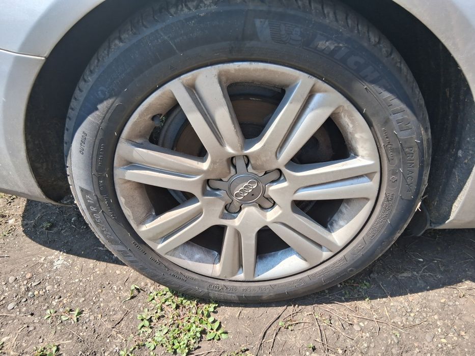 Jante audi A4 B8 R17 anvelope michellin 2023