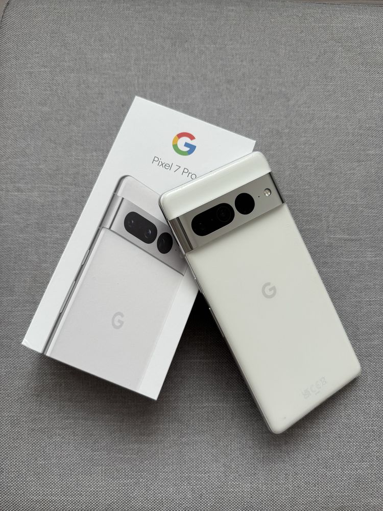 Google Pixel 7 PRO + ceas Google Pixel Watch LTE, husa si incarcator