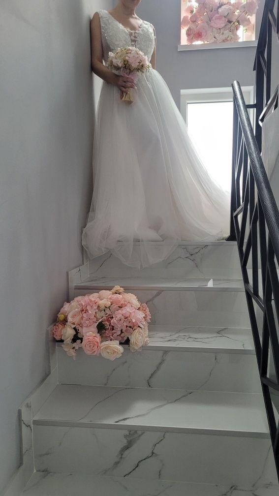 Rochie de mireasă stil A