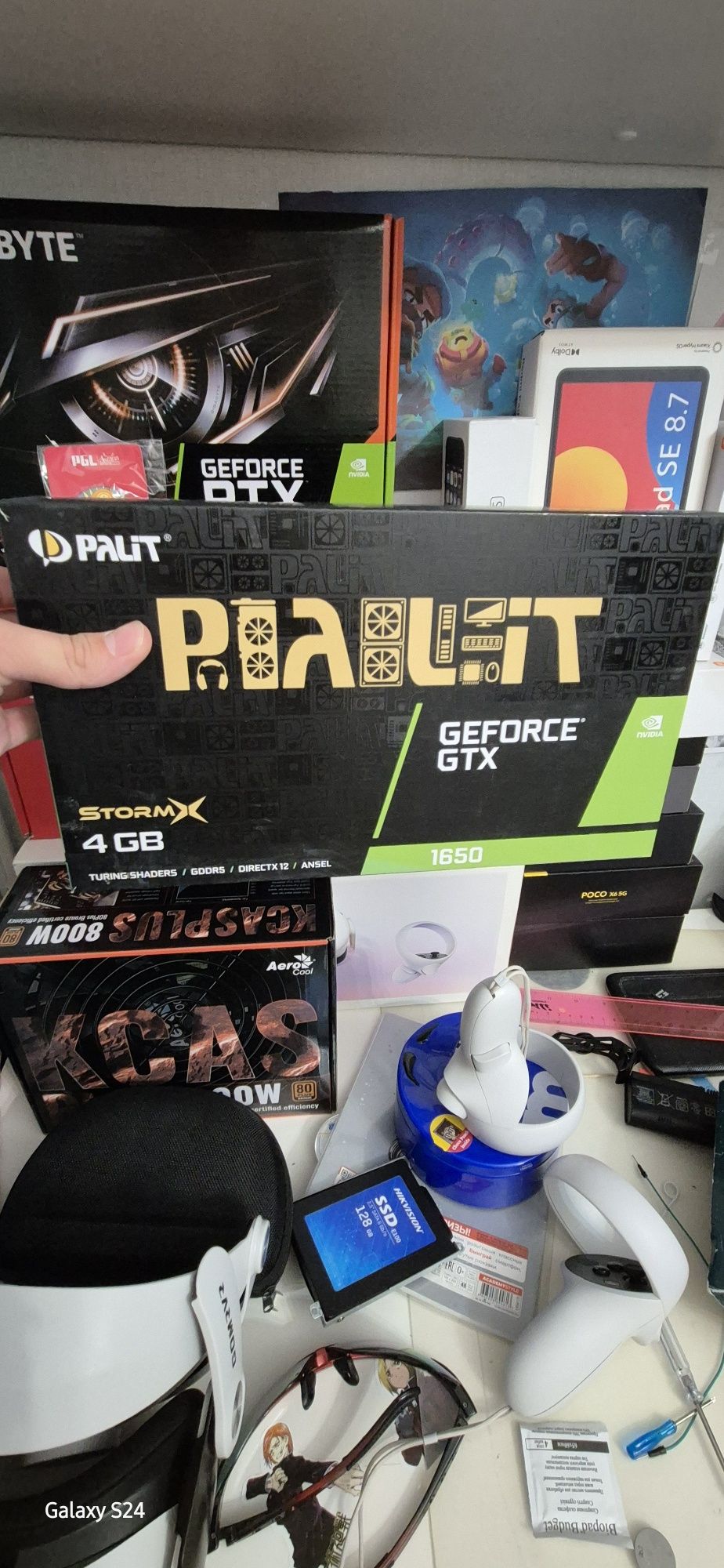 Rtx 3050 и gtx 1650 коробки