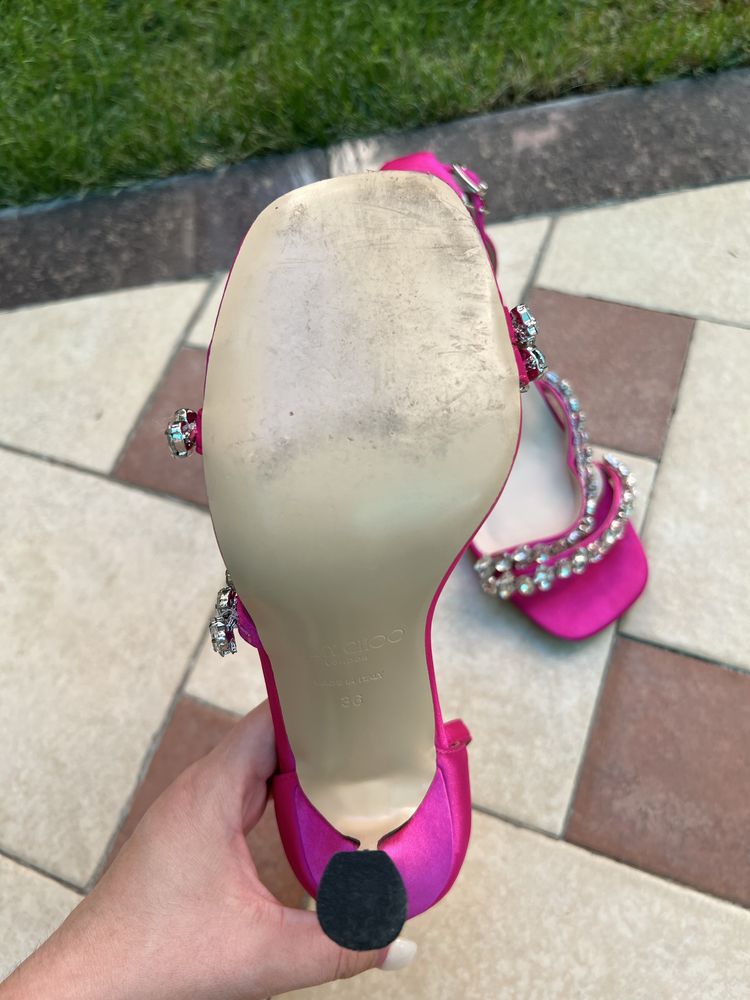 Продаю оригинальные туфли Jimmy Choo Saeda 100 в розовом цв