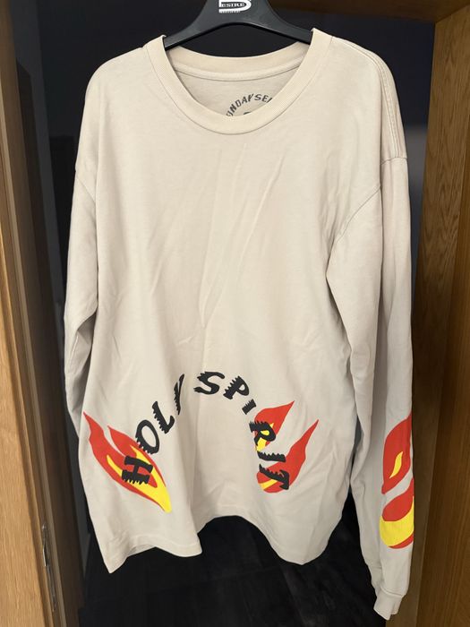 Блуза на Kanye West Holy Spirit Long Sleeve Tee Bone