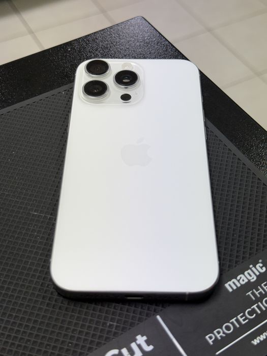 Apple iPhone 16 Pro Max,White Titanium,256GB *97%Battery*12м Гаранция*