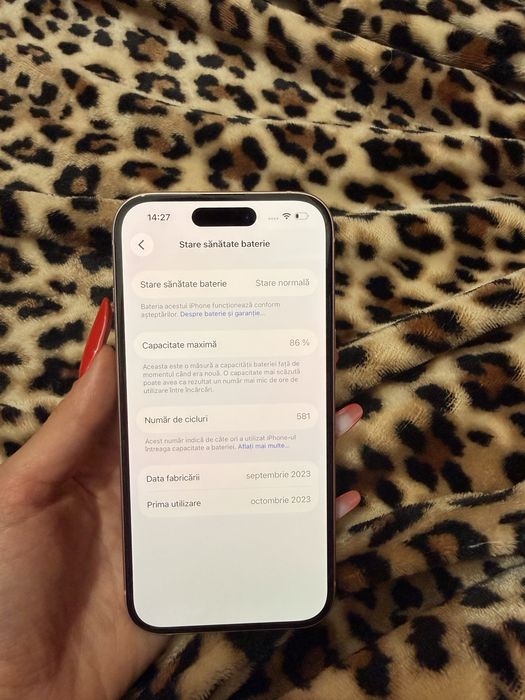 Iphone 15 128GB Pink Impecabil