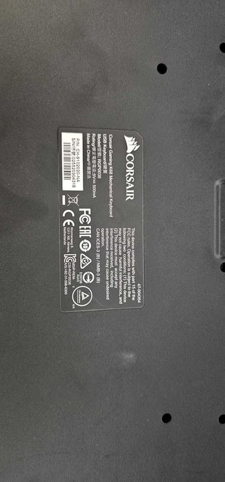 Tastatura mecanica Gaming Corsair K68 RGB, MX Cherry Red