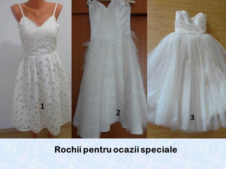 Rochii albe pentru evenimente speciale
