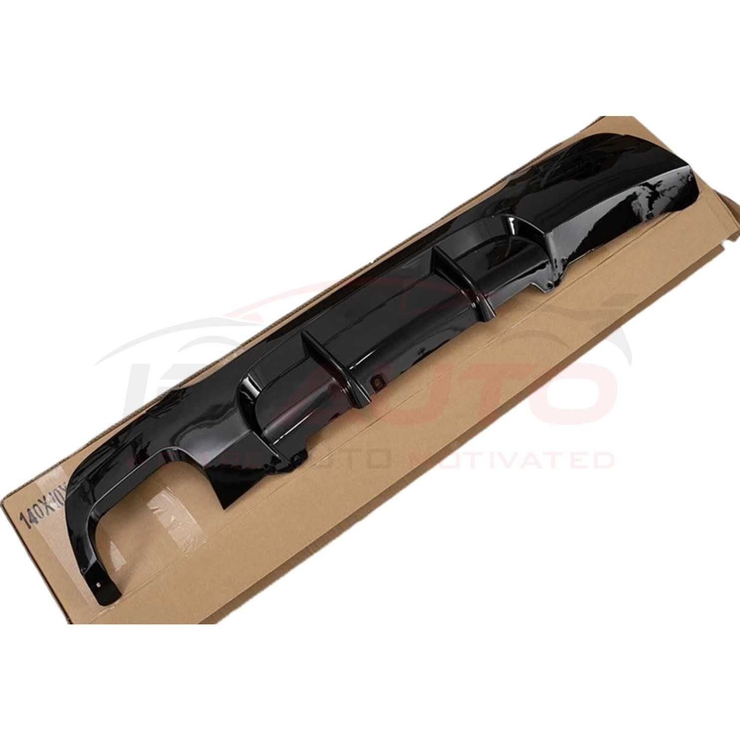 Дифузьор за BMW E92/E93, M-Tech задна броня, черен, бмв е92, тунинг